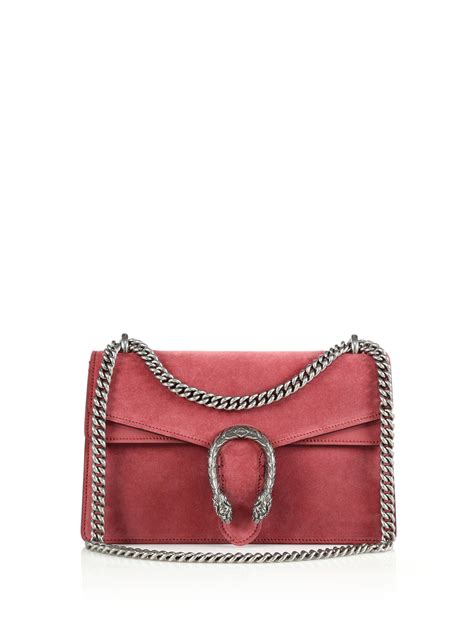 pink suede gucci bag|gucci small shoulder bags.